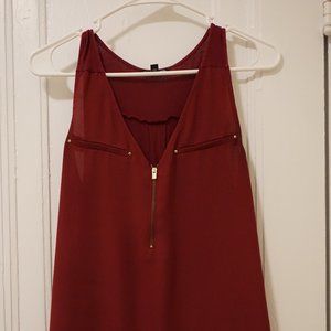 Express Wine Blouse